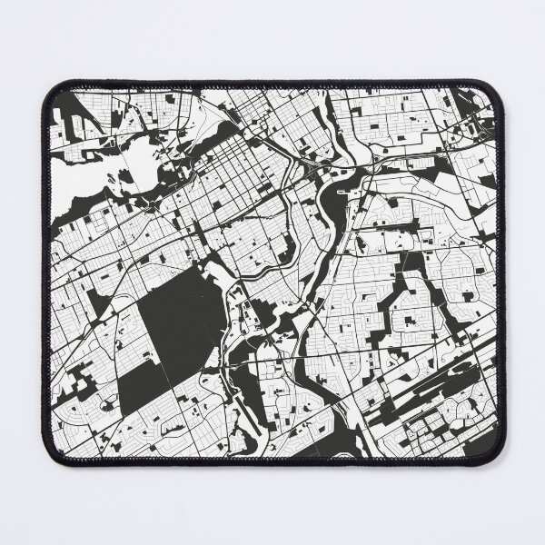 Item preview, Ottawa Map Art Black white Canada designed and sold by EpicMaps.