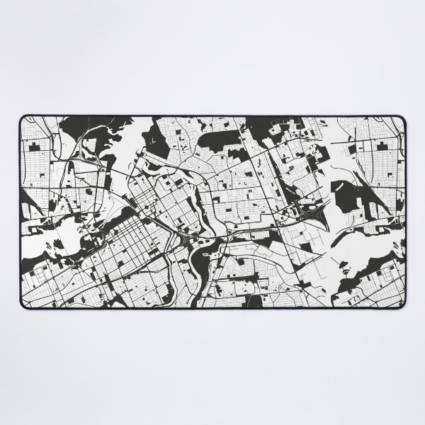 Item preview, Ottawa Map Art Black white Canada designed and sold by EpicMaps.