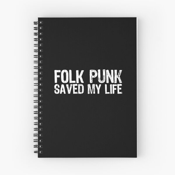 Item preview, Folk Punk Saved My Life designed and sold by The "I Love Everything" Shop.