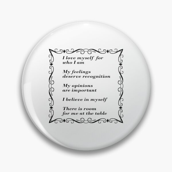 Item preview, Self acceptance positive affirmations and inspirational messages designed and sold by Inspirationmotivation.