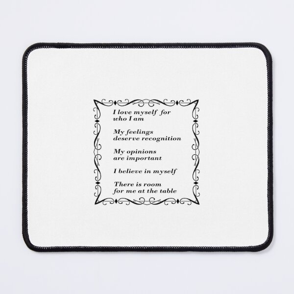 Item preview, Self acceptance positive affirmations and inspirational messages designed and sold by Inspirationmotivation.