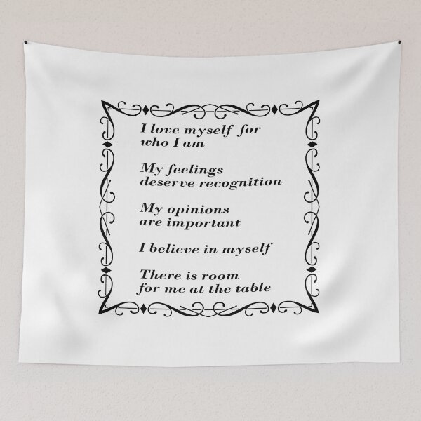 Item preview, Self acceptance positive affirmations and inspirational messages designed and sold by Inspirationmotivation.