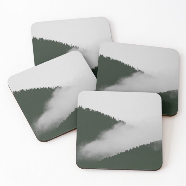 Item preview, Misty Forest Drawing, Dark Green Misty forest, Misty Dark Green Forest Aesthetic, Foggy Misty Dark Green Forest Aesthetic designed and sold by Trendymotion.