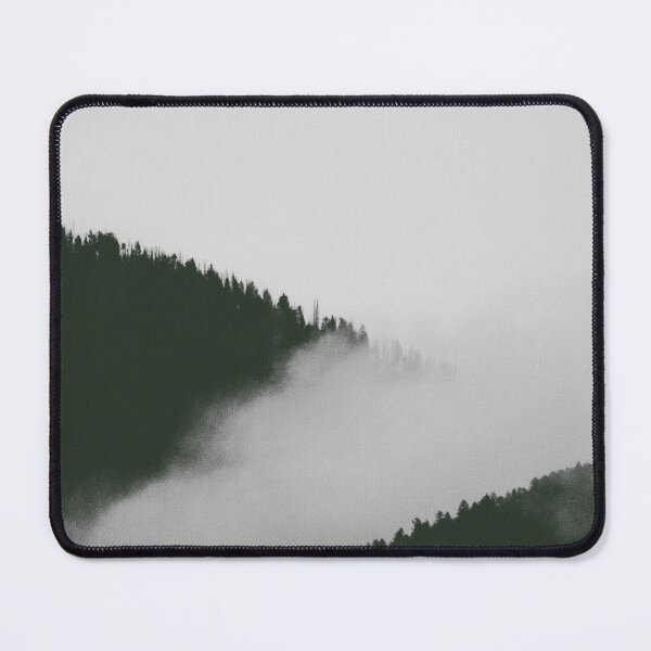 Item preview, Misty Forest Drawing, Dark Green Misty forest, Misty Dark Green Forest Aesthetic, Foggy Misty Dark Green Forest Aesthetic designed and sold by Trendymotion.