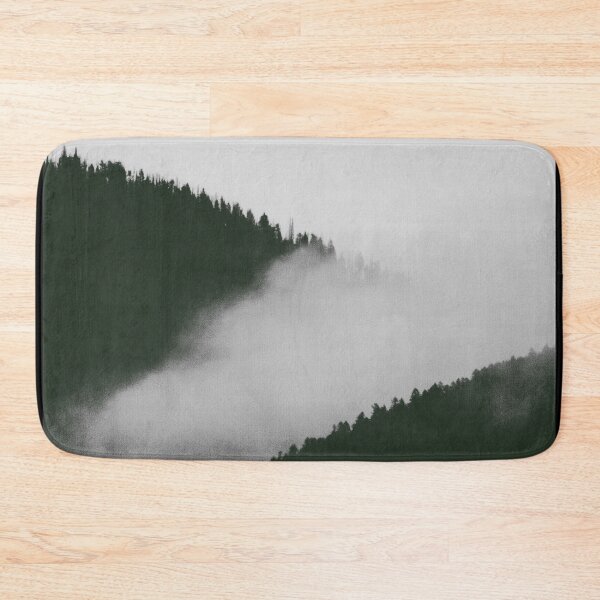 Item preview, Misty Forest Drawing, Dark Green Misty forest, Misty Dark Green Forest Aesthetic, Foggy Misty Dark Green Forest Aesthetic designed and sold by Trendymotion.