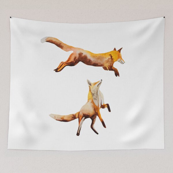Item preview, Playful Foxes designed and sold by Silver-Lime.