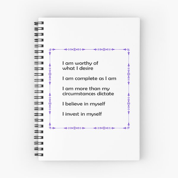 Item preview, Self worth positive affirmations   and inspirational messages designed and sold by Inspirationmotivation.