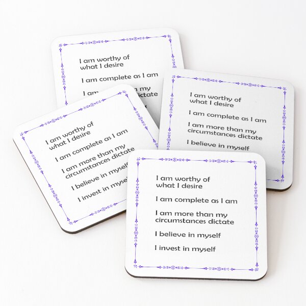 Item preview, Self worth positive affirmations   and inspirational messages designed and sold by Inspirationmotivation.