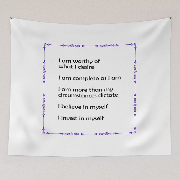Item preview, Self worth positive affirmations   and inspirational messages designed and sold by Inspirationmotivation.