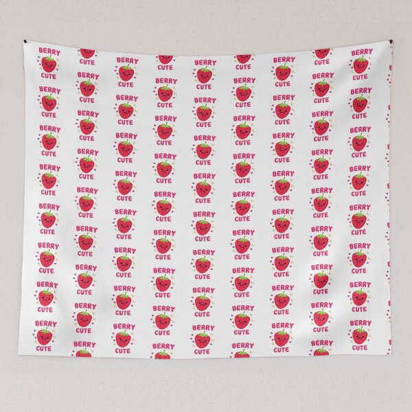 Item preview, Berry cute funny Kawaii Strawberry design  designed and sold by sweary12.