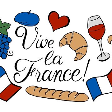 Artwork thumbnail, Vive la France! Pattern by Olooriel