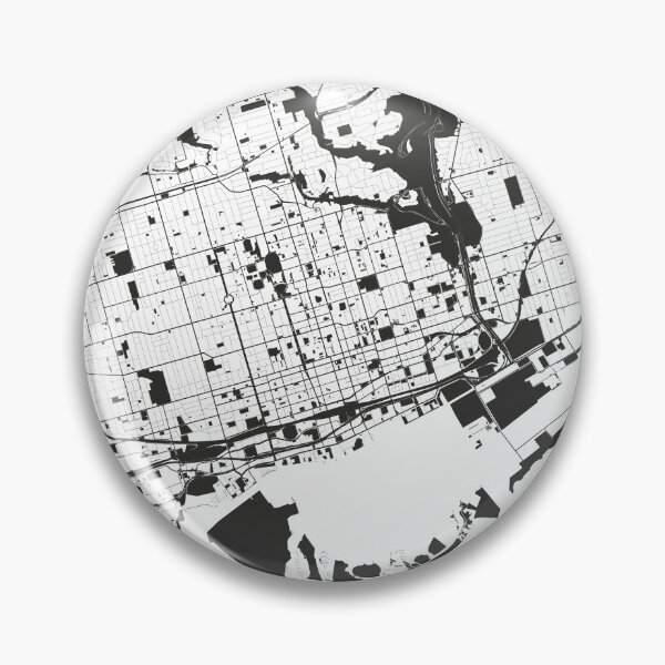 Item preview, Toronto Map Art Black white Canada designed and sold by EpicMaps.