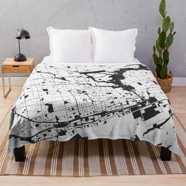 Item preview, Toronto Map Art Black white Canada designed and sold by EpicMaps.
