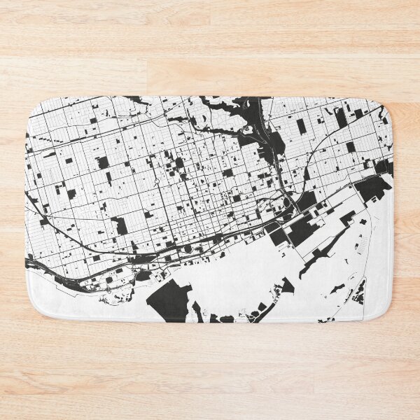 Item preview, Toronto Map Art Black white Canada designed and sold by EpicMaps.