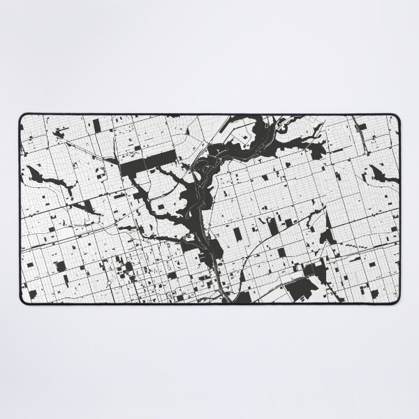 Item preview, Toronto Map Art Black white Canada designed and sold by EpicMaps.