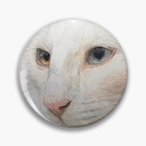 Item preview, White Norwegian Forest Cat designed and sold by BeckyKidus.