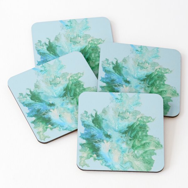 Item preview, Splashes of Blue and Green designed and sold by Karen Simon.