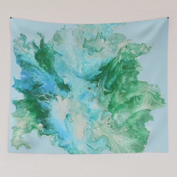 Item preview, Splashes of Blue and Green designed and sold by Karen Simon.