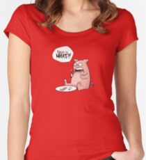 Bacon Women's Fitted Scoop T-Shirt