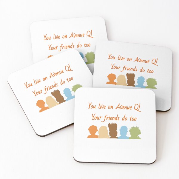 Item preview, You live on Avenue Q  designed and sold by Becky-Marie.