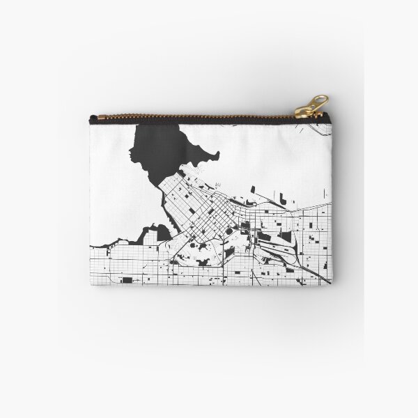 Item preview, Vancouver Map Art Black white Canada designed and sold by EpicMaps.