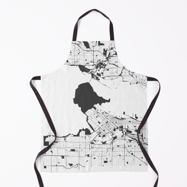 Item preview, Vancouver Map Art Black white Canada designed and sold by EpicMaps.