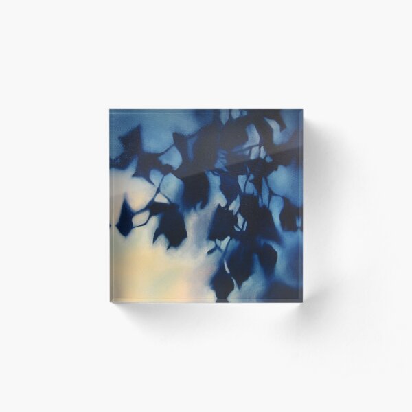 Way to blue Acrylic Block