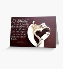 A Mother is Greeting Card