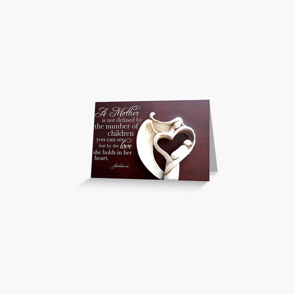 A Mother is Greeting Card
