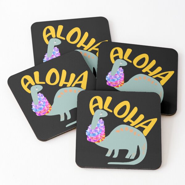 Item preview, Aloha Dinosaur  designed and sold by 1DaisyChainLane.