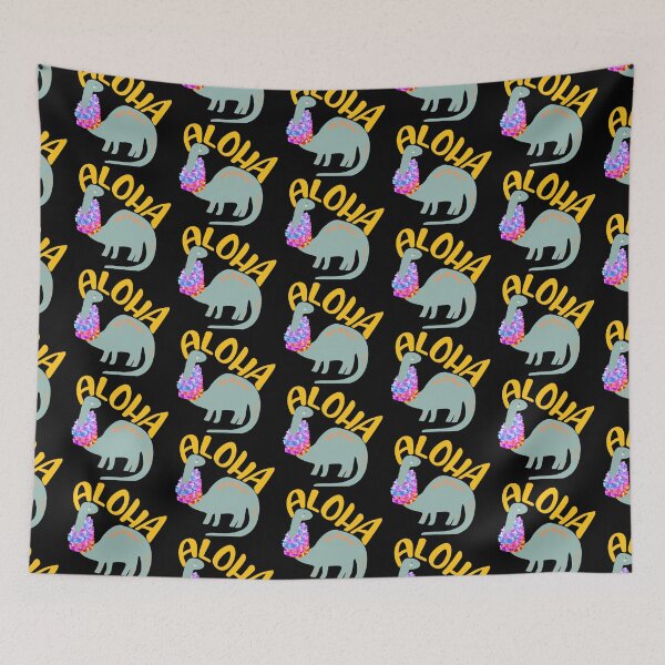 Item preview, Aloha Dinosaur  designed and sold by 1DaisyChainLane.