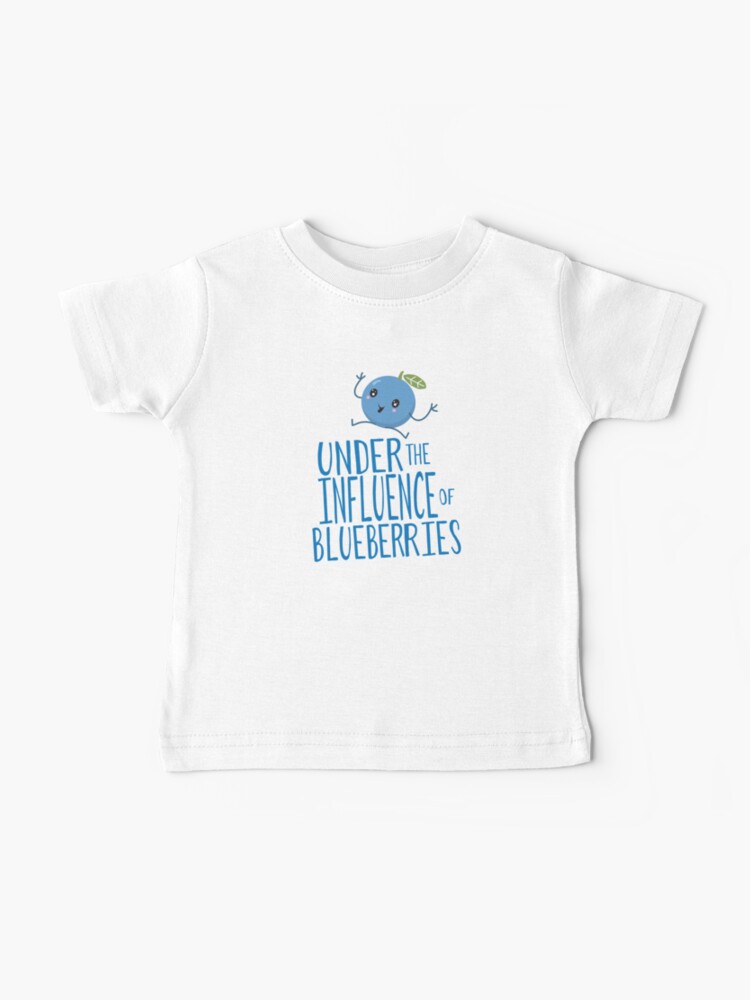 Thumbnail 1 of 2, Baby T-Shirt, Under the influence of Blueberries designed and sold by jitterfly.