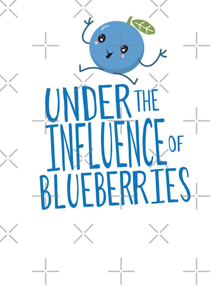 Artwork view, Under the influence of Blueberries designed and sold by jitterfly