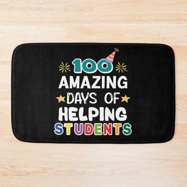 Item preview, 100 Amazing Days Of helping Students designed and sold by KHABIRITI.