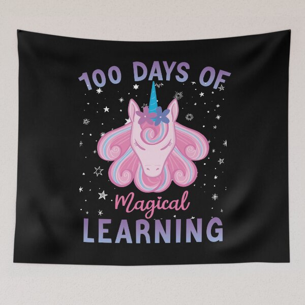Item preview, 100 Days Of Magical Learning designed and sold by KHABIRITI.