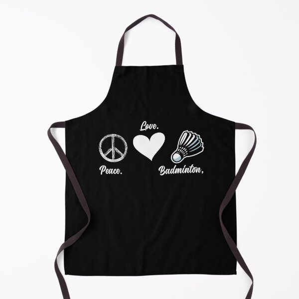 Item preview, Peace Love Badminton Player Badminton designed and sold by dickvusqr.