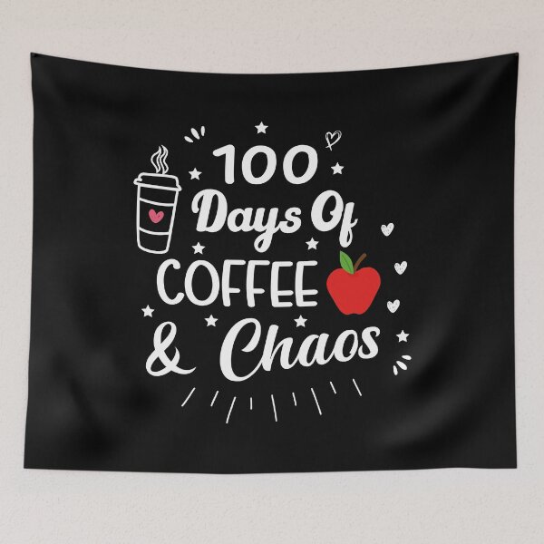 Item preview, 100 Days Of Coffeee & Chaos designed and sold by KHABIRITI.