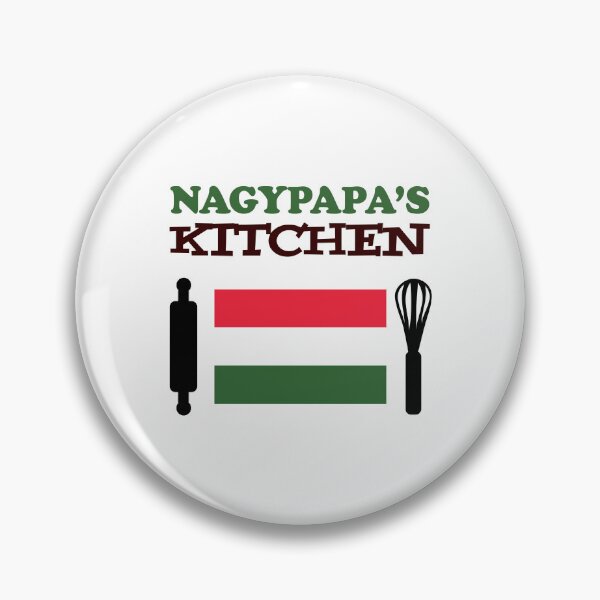 Item preview, Nagypapa's Kitchen Featuring Hungarian Flag designed and sold by jaycartoonist.