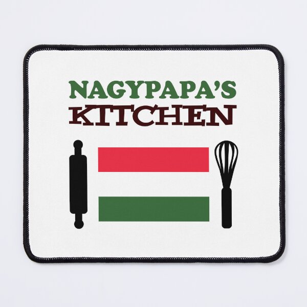 Item preview, Nagypapa's Kitchen Featuring Hungarian Flag designed and sold by jaycartoonist.