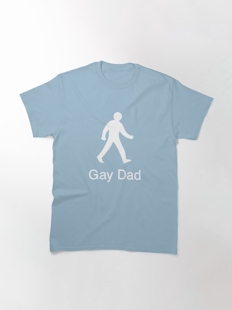 Thumbnail 2 of 7, Classic T-Shirt, Gay Dad - The Next Generation designed and sold by everyplate.