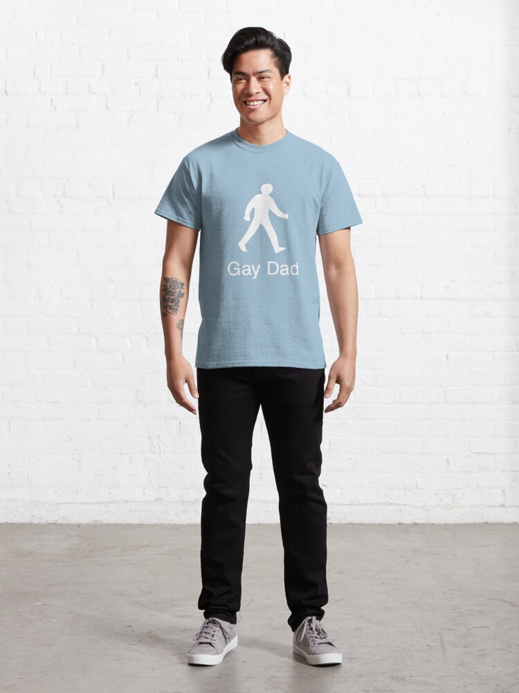 Alternate view of Gay Dad - The Next Generation Classic T-Shirt