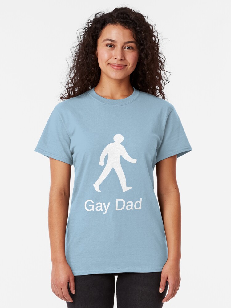 Alternate view of Gay Dad - The Next Generation Classic T-Shirt