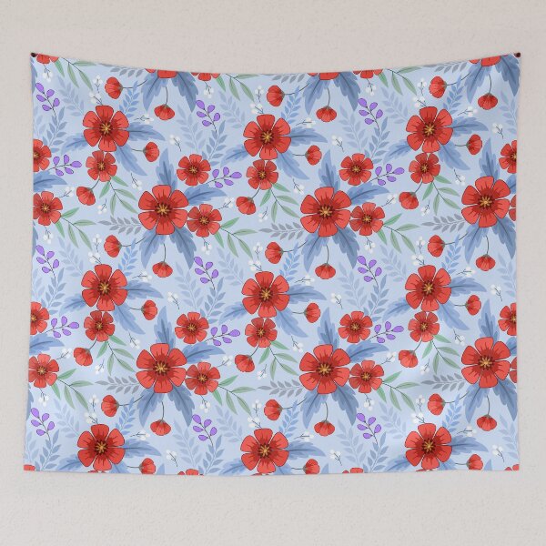 Item preview, Abstract Flower Pattern designed and sold by RED FIR.