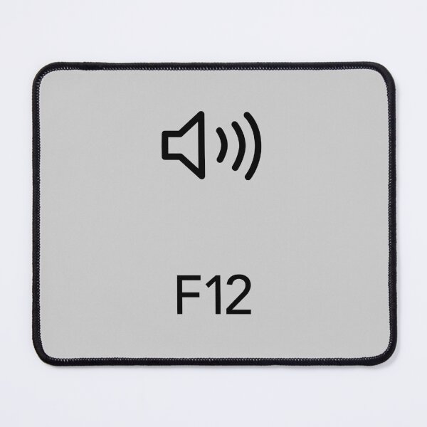 Aperçu de l'œuvre Bouton de clavier Mac Max Vol (Blanc) créée et vendue par DeafNick.