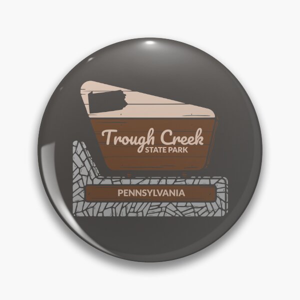 Item preview, Trough Creek State Park Pennsylvania Entrance Welcome Sign PA designed and sold by palmettodigital.