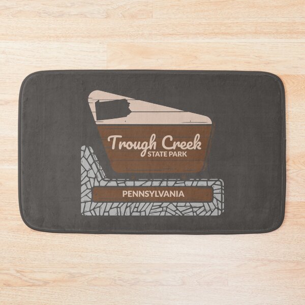 Item preview, Trough Creek State Park Pennsylvania Entrance Welcome Sign PA designed and sold by palmettodigital.