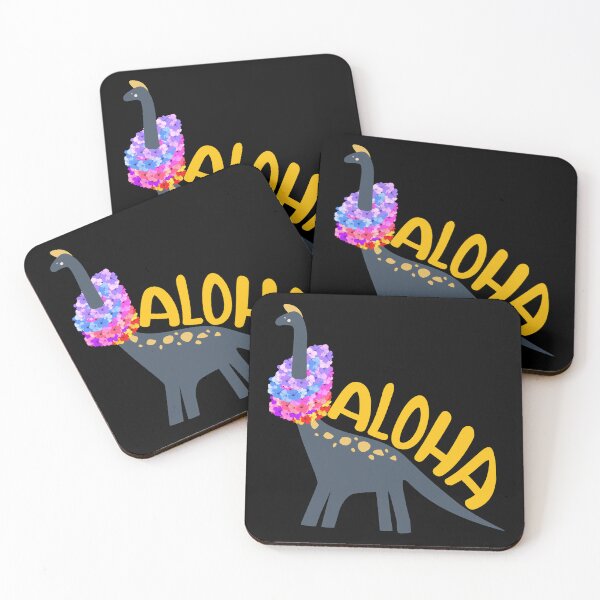 Item preview, Aloha Dinosaur  designed and sold by 1DaisyChainLane.