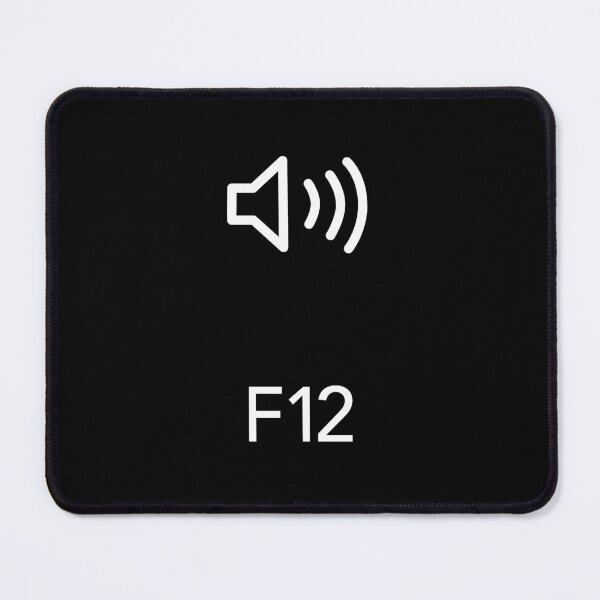 Item preview, Mac Max Vol Keyboard Button (Black) designed and sold by DeafNick.