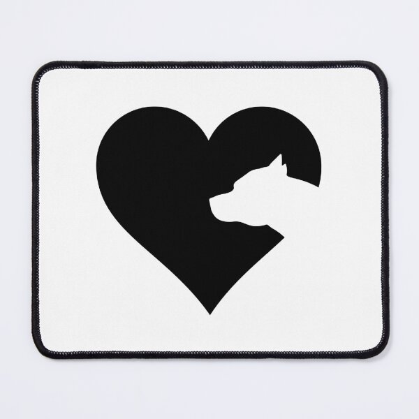 Item preview, The Heart of the Amstaff Lover designed and sold by More Cute Dogs.