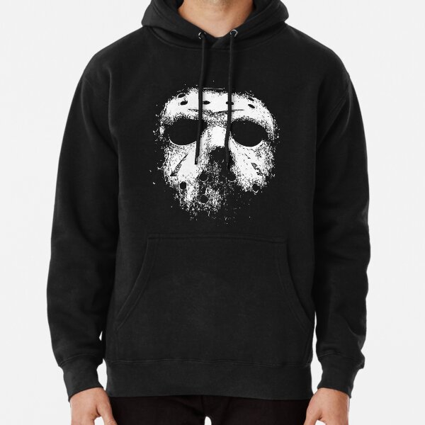 Jason Voorhees Hockey Mask Pullover Hoodie